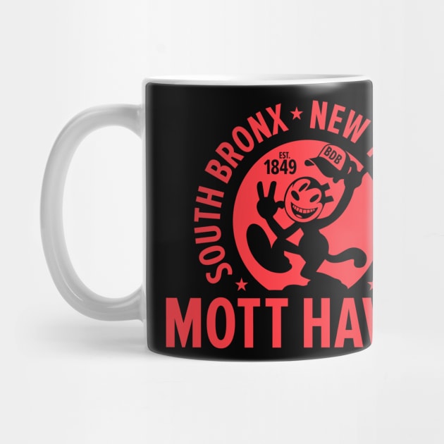 Mott Haven Bronx NYC - Comic Style by Boogosh